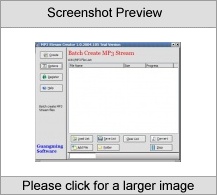 MP3 Stream Creator Screenshot